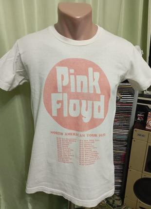 Футболка pink floyd north american tour dates 1971
