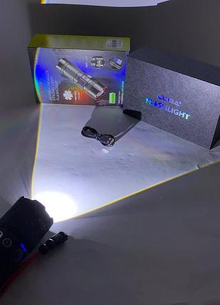 Фонарь cb-b53-tg, 3х18650, power bank, индикация заряда, фонарик светодиодный для туриста сверхмощный shop
