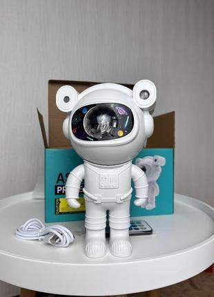 Нічник космонавт bluetooth нічник космічне освітлення з музичним супроводом