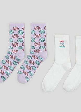 Стильные носки с принтом