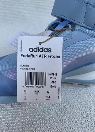 Детские ботинки adidas fortarun, 32 размер холодное сердце