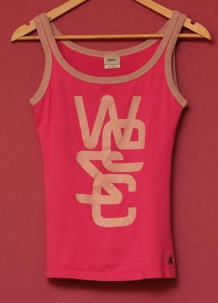 Wesc рр s-m wmns футболка из хлопка