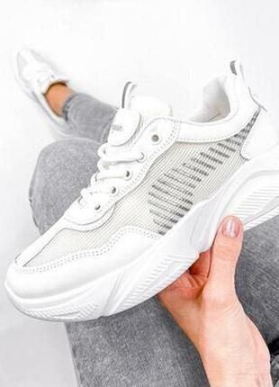 Кроссовки сетка платформа 5,5 /3,5 женские