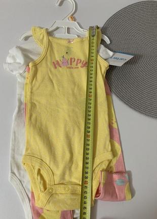 Набір carters 12-18-24 місяці боді та лосіни