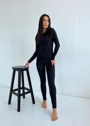 Термобитная женская arish fashion clothes s-m ( комплект кофта и брюки) трикотаж "пума"-плюш хорошо тянется