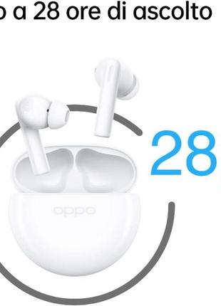 Oppo enco buds2, настоящие беспроводные наушники, bluetooth 5.2, вкладыши, шумоподавления, сенсорное управлени4 фото