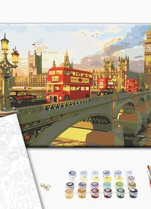 Картина за номерами "вечірній лондон", "bs51547", 40x50 см