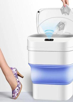 Раскладное мусорное ведро с сенсорной крышкой на 10 л и 5л мусорная корзина a-plus zsw-l11