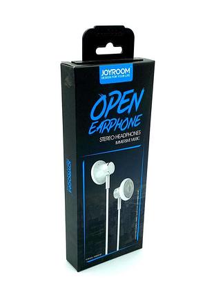 Наушники с микрофоном joyroom jr-el117 white