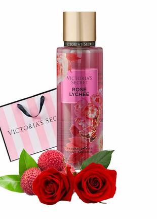 Парфюмированный спрей victoria's secret rose lychee виктория сикрет оригинал