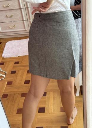 Спідниця класична сіра