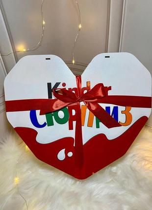 Подарочный набор со сладостями для любимой девушки, женщины, жены, сестры / на 8 марта / - kinder love6 фото