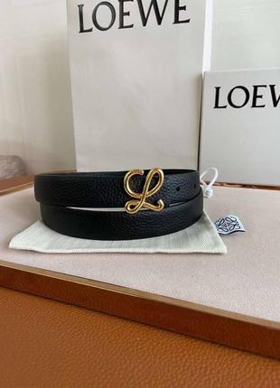 Ремінь ремень пояс loewe шкіряний