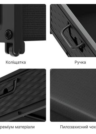 Контейнер для зберігання під ліжком. підліжковий органайзер для зберігання речей з...