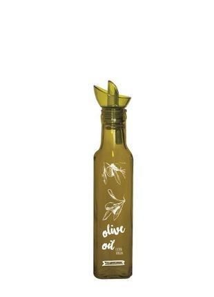 Пляшка д/олії herevin oil&vinegar bottle-green-olive oil/0.25 л д/олії (151421-068)  tzp102