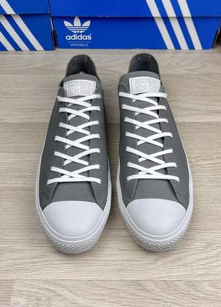 Кеды низкие converse chuck taylor all star renew knit серые 463 фото