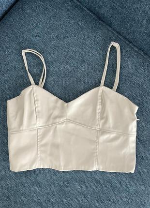 Топ zara / корсет / футболка