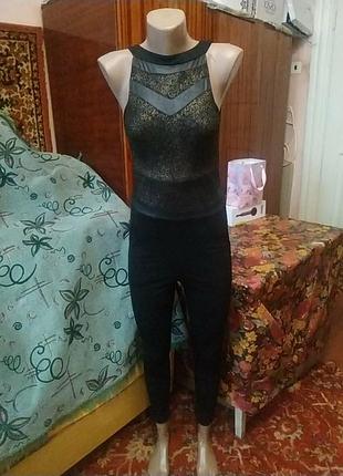 Чорний комбінезон