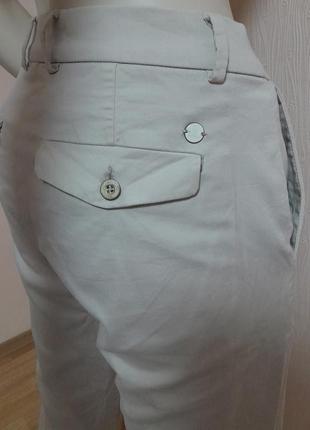 Шикарные бежевые джинсы брюки чинос pierre cardin antibes w31 l32 made in egypt7 фото