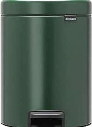 Мусорное ведро brabantia pine green, 5 litre (b089b5k16r) 2770