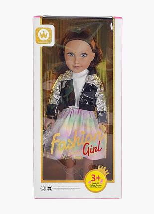 Лялька w 18 n 20 a  гумова, знімний одяг, висота 46 см, в коробці