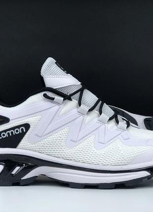 Salomon xt-rush белые мужские кроссовки деми осень