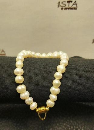 Браслет из натуральных пресноводных жемчужин