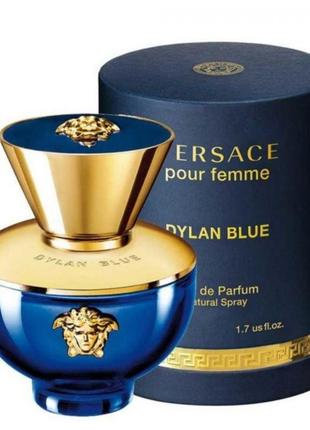 Оригінал versace dylan blue pour femme 50 мл ( версаче ділан блю ) парфумована вода