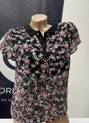 Блуза жіноча в квіти xs bershka