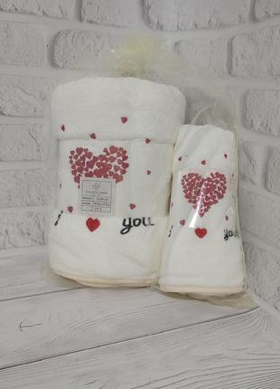 Набори рушників. подарункові набори.