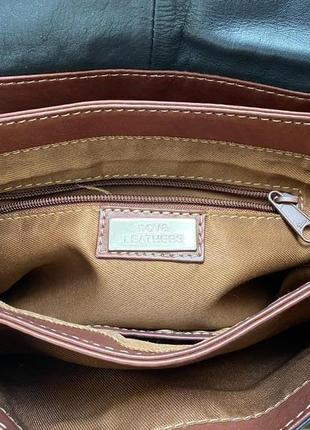Шкіряна сумка nova leather3 фото