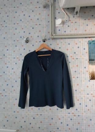 Лонгслив, футболка с длинным рукавом massimo dutti.