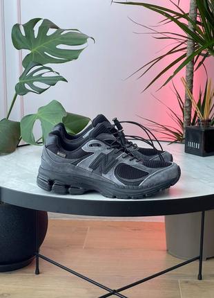 Чоловічі кросівки new balance 2002r gore-tex jjjjound charcoal