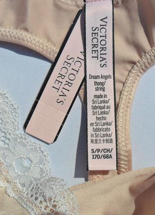 Атласные трусики стринги  виктория сикрет victoria's secret4 фото