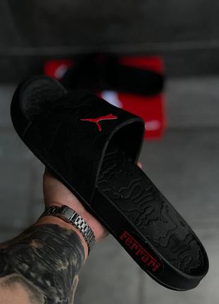 Puma чоловічі шльопанці чорні