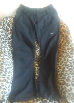Nike dri- fit.черные спорт.стилю штаны.р.s.m.