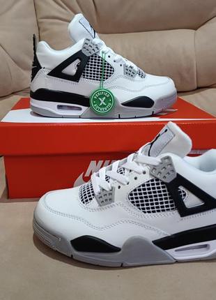 Кросівки nike air jordan retro 4 топ якість!