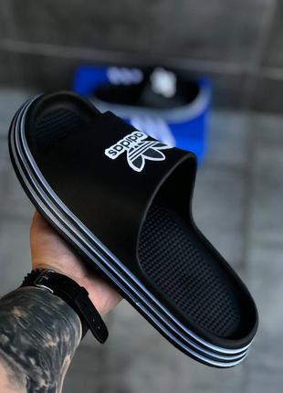 Adidas чоловічі шльопанці чорні