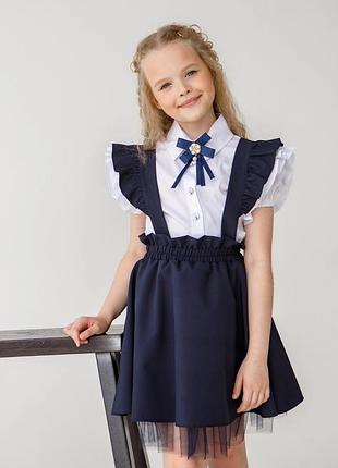 Школьный костюм сарафан и буза, сарафан в школу для девушек