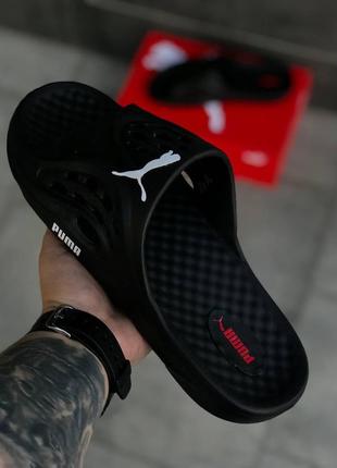 Puma чоловічі шльопанці чорні