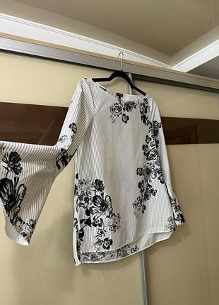Шикарна блуза рубашка massimo dutti