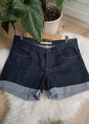 Синие джинсовые шорты с отворотами от french connection, размер l