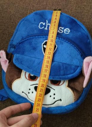 Рюкзак щенячий патруль гонщик чейз рюкзачок для мальчика детские рюкзаки в садик...