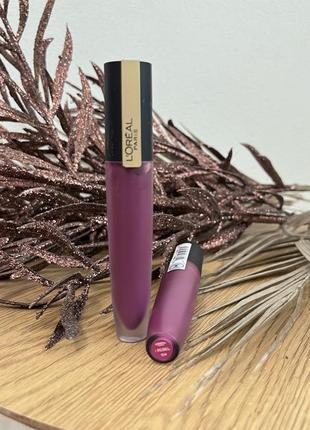 Оригинальный loreal лореаль l'oreal paris rouge signature матовая стойкая жидкая помада для губ 104 i rebel