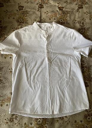 Тенниска с воротником