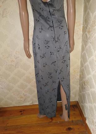 Легка довга сукня в підлогу6 фото