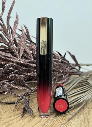 Оригинальный l'oreal paris rouge signature brilliant глянцевая стойкая жидкая помада be innovative тинт для губ 306 loteal лореаль