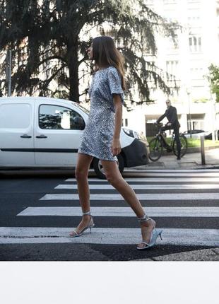 Неймовірна сукня міні в пайєтки плаття s zara на новий рік