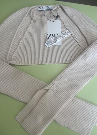 Жіноче болеро zara, вʼязане болеро зара