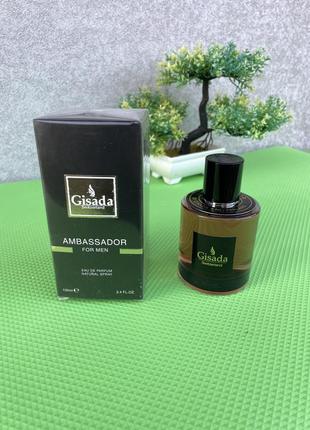 Мужские gisada ambassador for men 100мл